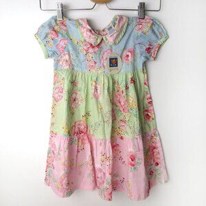 Vintage April Cornell Girls Dress Size 12-18 Months
